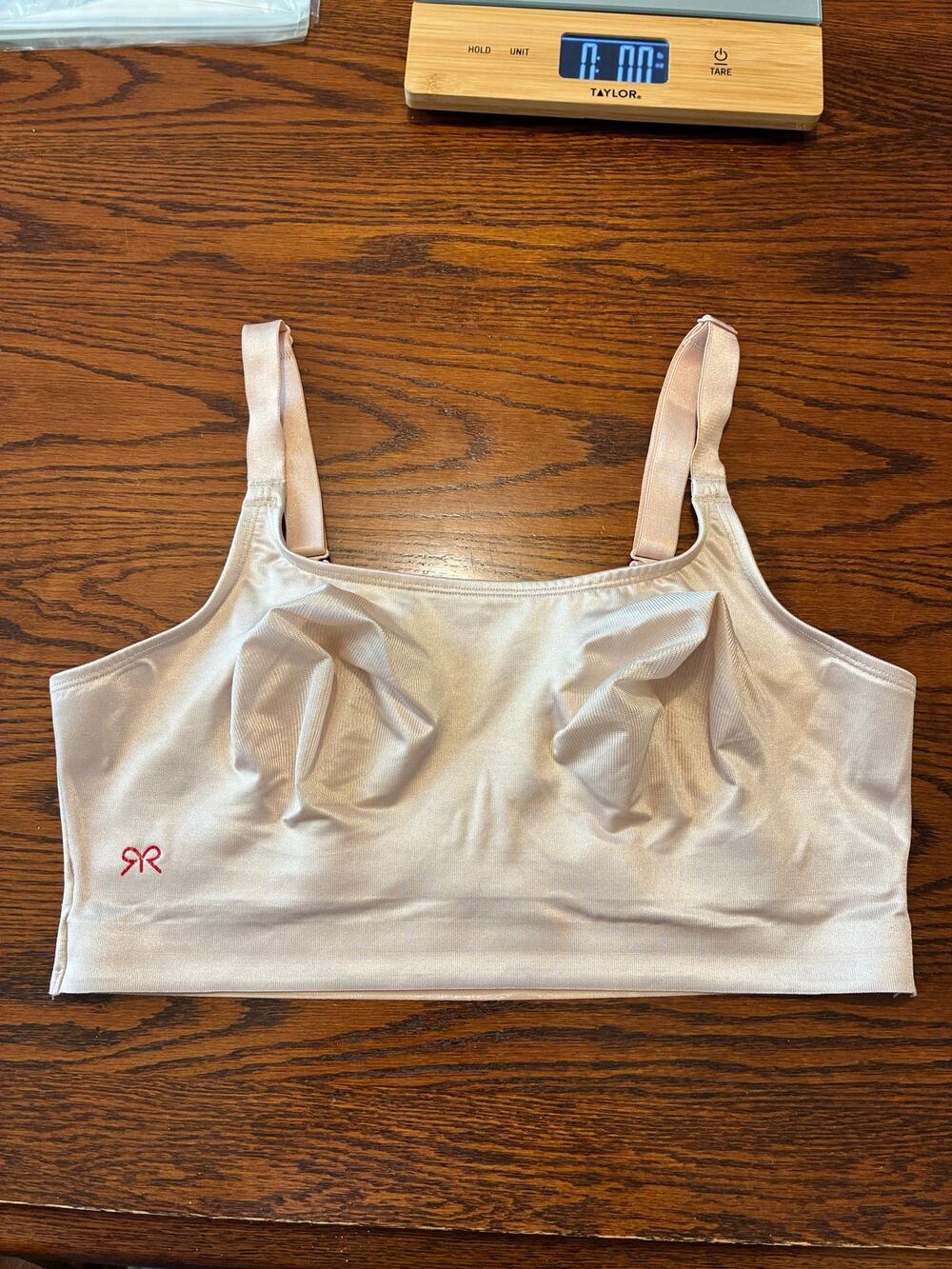 Ruby Ribbon Ultimate Demiette Bra Pale Size 38